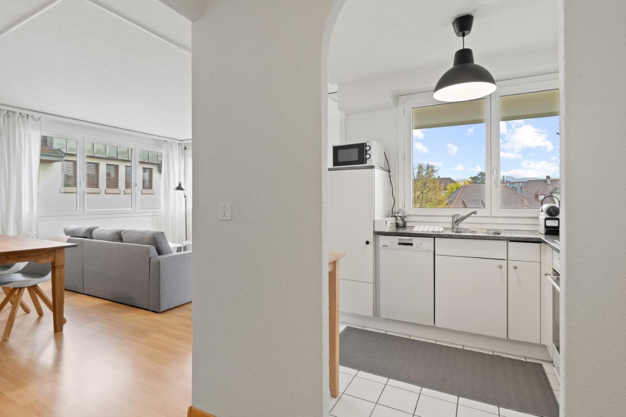 Bright, Central & Modern Apartment Lucern Exteriér fotografie