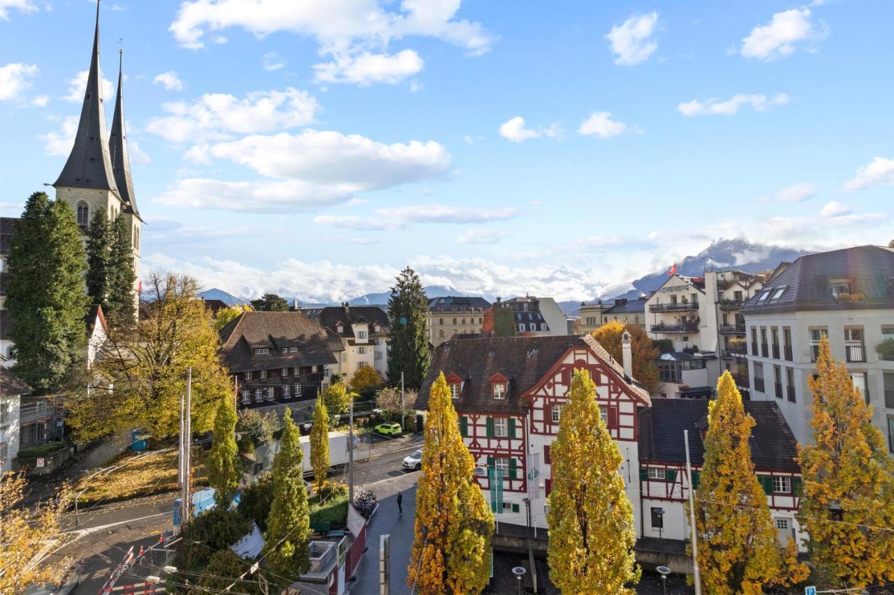 Bright, Central & Modern Apartment Lucern Exteriér fotografie